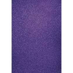 Rayher - Papier cartonné pailleté A4 Prune