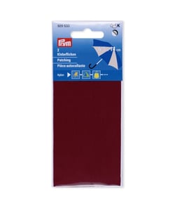 Pièce autocollante, nylon, 2 pièces, 6,5 x 14 cm - Prym Bordeaux Rouge