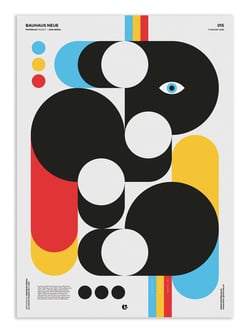 Affiche 50 x 70 cm -  Bauhaus Neue - Posterlad