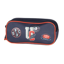 Trousse rectangulaire Camps Girl 22 CM - 2 Compartiments Multi Patch