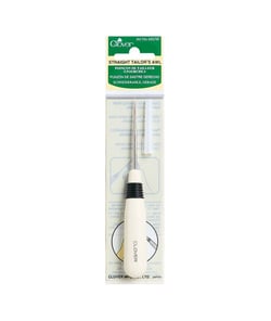 Poinçon de Tailleur Droit - Clover – Précision et Finesse pour Tous Vos Travaux de Couture Blanc