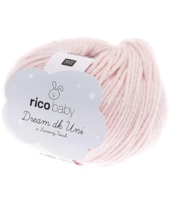 Fil à tricoter Rico Baby Dream Uni Dk - Rico Design 03 Rose