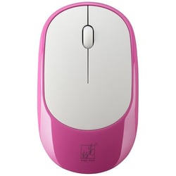 Souris Sans Fil Rechargeable Silencieuse 1000DPI Pour Ordinateur Portable Rose Rose YONIS