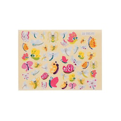 Gommettes - Oiseaux papillons libellules - Pour enfant - 365 stickers - Repositionnable - Cléopâtre