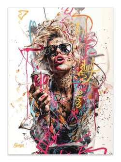 Affiche 30 x 40 cm - Woman Spirit Version 2 - Georges