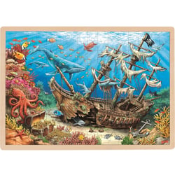 Puzzle Le galion englouti - Goki