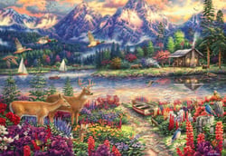 Puzzle 1000 pièces - Chuck Pinson - Spring Mountain Majesty - Grafika