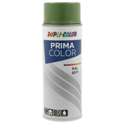 Spray de peinture acrylique - Vert reseda - RAL 6011 - Brillant - Tous supports - Prima Color - 400ml
