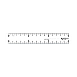 Règle plate 15cm en plastique - Maped