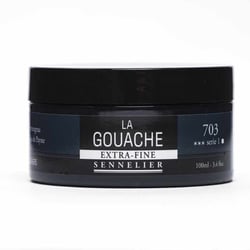 Gouache - Extra-fine - Gris de Payne - 703 - Sennelier - Pot de 100ml - Beaux-arts
