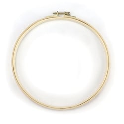 Tambour à Broder en Bois 25 cm