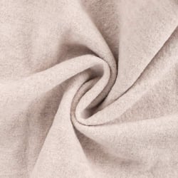 Tissu Laine bouillie  Isolde uni Ecru