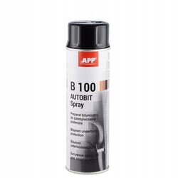 Protection bitumeuse pour bas de caisse - Antirouille - Anti gravillon - Noir - APP B100 AUTOBIT - 500ml