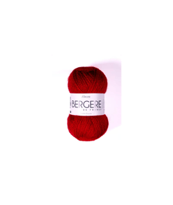 Pelote FLOCON - Bergère de France VERMILLON