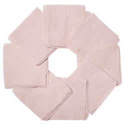 Set 50 carrés gaze de coton – Coupons patchwork couture créative DIY
