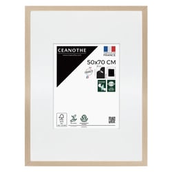 Cadre photo Wild brut 50x70 cm avec passe-partout 30x40 cm