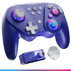 Manette sans fil Oniverse - Switch/Switch 2/Gamecube/PC/Mobile - 13h - Hall Effect - Foenix Violet
