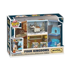 Avatar, le dernier maître de l' air - Présentoir Bitty POP! Bitty Box Quatre Royaumes !avec 2 figurines Aang et Katara 2cm - Funko