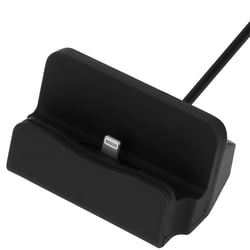 Avizar Station d'accueil pour iPhone Charge & Synchronisation connecteur Lightning Noir