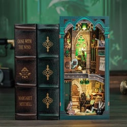 Book Nook Kit DIY Figured'Art 150 pièces - Salle Commune des Ténèbres - Diorama Maquette à construire