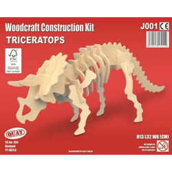 Maquette en bois Tricératops