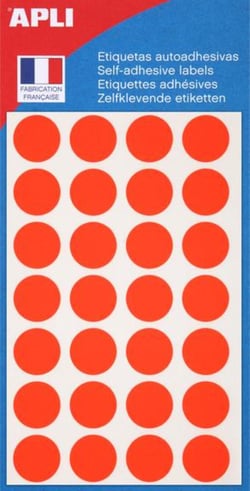 POCH 140 PAST ORANGE FLUO DIAM 15