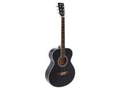 DIMAVERY Guitare Folk AW-303 Noire