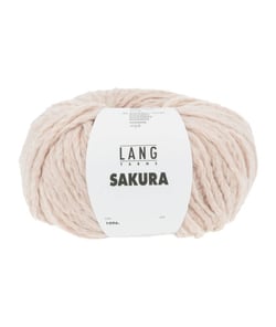 Pelote de Coton SAKURA - Lang Yarns 0009 Rose