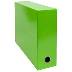 Boite transfert dos 90mm Iderama - Vert anis - x 5 - Exacompta