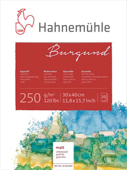 Bloc Aquarelle - 30x40cm - 20 feuilles - 250gr - Mat