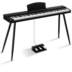 Piano numérique - LALAHO - 88 touches semi-lestées - Bluetooth MIDI - 120 timbres, 128 rythmes
