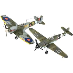 Maquettes avions - Messerschmitt Bf109G-10 et Spitfire Mk.V - 1/72 - Revell