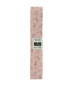 Biais en coton motif Etoiles 1,5m x 20mm - Passion Rubans Rose