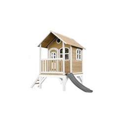 AXI Classic Tom Maisonnette marron blanc Toboggan Gris - Axi House
