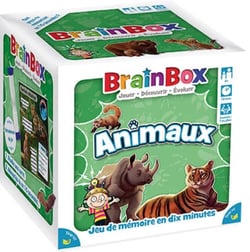 Brain Box – Mémoire – Les Animaux - Asmodee - Vert