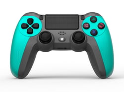 Avizar Manette sans fil compatible PlayStation 4 Bleu
