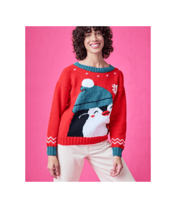 Kit de 10 pelotes: Tricotez votre pull avec la PINGO FIRST NOEL FLOCON - Pingouin Multicolore