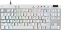 Clavier Logitech G Pro X TKL Rapid - Plastic - 920-013242 - Blanc - 35,7 x 15 x 3,8 cm