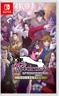 Jeu vidéo - Ace Attorney Investigations Collection - Nintendo Switch