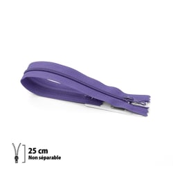 Fermeture éclair Z51 - Prestil O 4mm - 25 cm