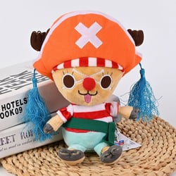 One Piece - Peluche Chopper x Buggy 25 cm - Sakami Merchandise