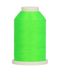 Fil mousse à surjeter Aeroflock n°100 Madeira - 1000m - Madeira 9950 Vert Fluo