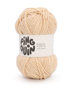 Pelote à Tricoter PINGO FIRST 6 - 100 g - Pingouin : Douceur, Polyvalence et Petit Prix Biche Marron