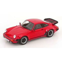 Véhicule miniature - KK SCALE MODELS - Porsche 911 930 Turbo 3.3 - 1977 - 1/18 - Rouge - Dès 14 ans