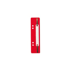 Fixe-dossiers à lamelle polypropylène - Rouge - x 250 - Exacompta