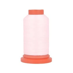 Lot de 3 bobines fil mousse polyester 1000m fabriqué en France pour surjeteuse rose