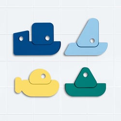 Puzzle de bain - Bateaux - Quut