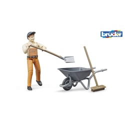 Figurine ouvrier communal