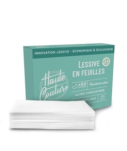 Lessive en Feuilles Haute Couture – Efficacité & Écoresponsabilité Vert