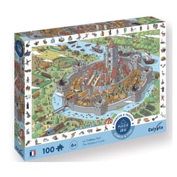 Puzzle 100 pieces chateau fort - Sentosphère